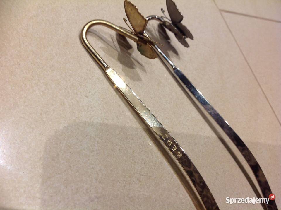 Mieszadełko Metalowe do Napojów Motylki 2 Pozostałe Nowa Sól