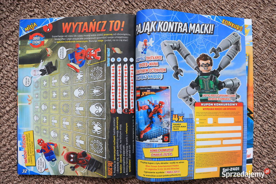 Lego Marvel SpiderMan gazetka 012024 Dla Dziecka Warszawa