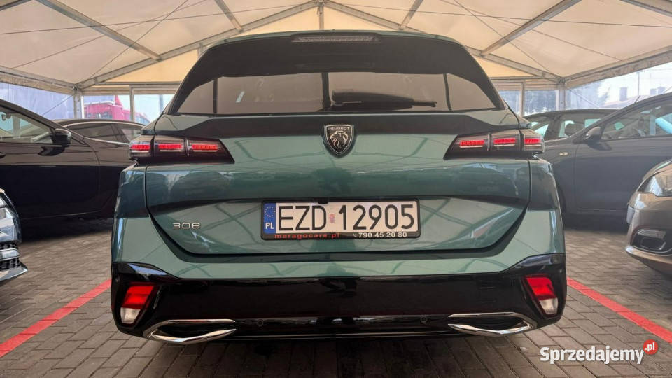 Peugeot 308 12 Benzyna 130 P5 2021 serwisowany w ASO łódzkie Zduńska Wola
