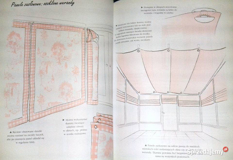 Zasłony 200 pomysłów na każde okno Heather Luke sprzedam