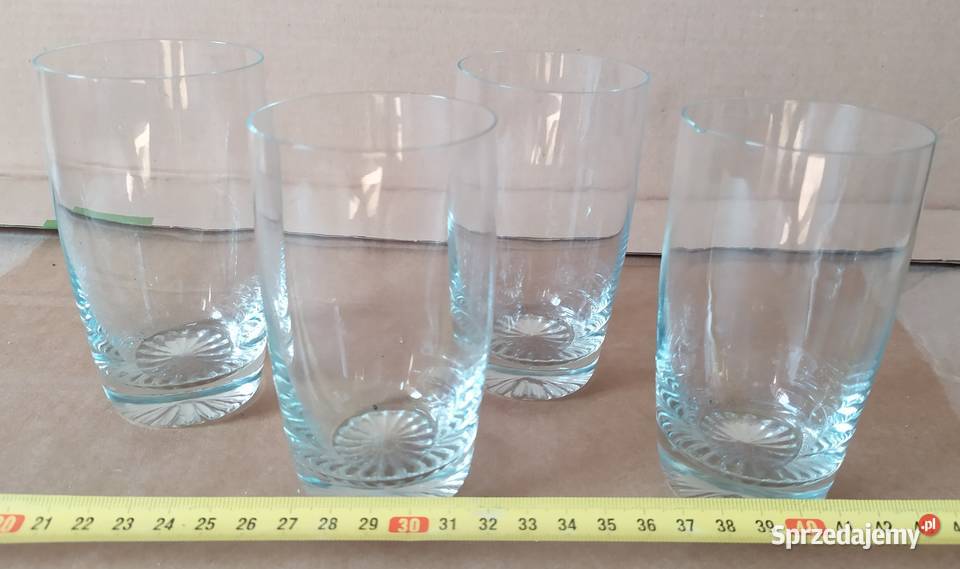 411 SZKLANKI 4 sztuki Oldschool RETRO Stylówka