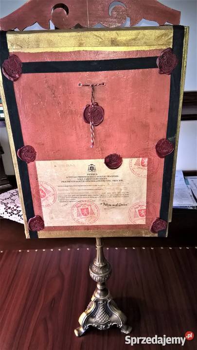 Relikwiarz z relikwią św Jana Marii Vianneya Rzeszów