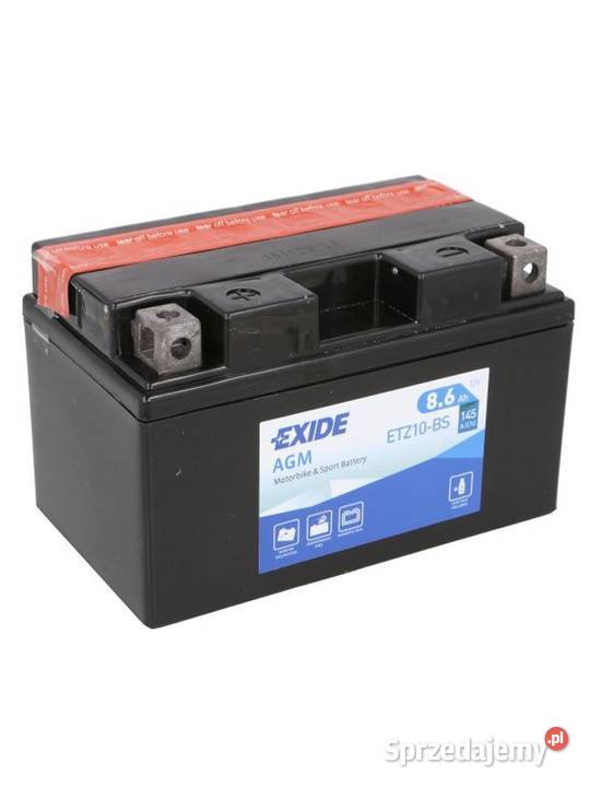 Akumulator motocyklowy EXIDE ETZ10BS YTZ10BS 12V Gdynia