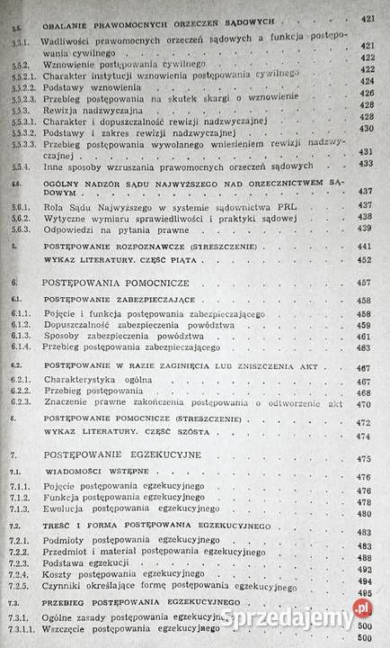 Postępowanie cywilne w zarysie Włodzimierz
