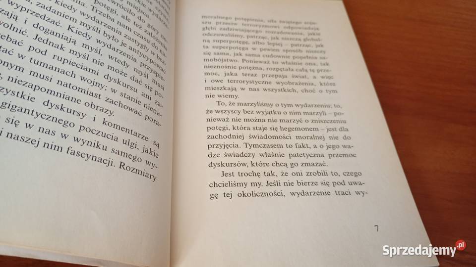 Duch terroryzmu requiem Twin Towers Jean Gdańsk sprzedam