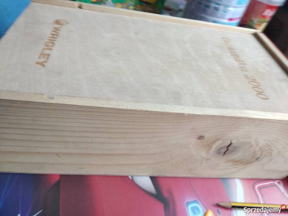 skrzynka drewniana na wina wielkopolskie Poznań sprzedam