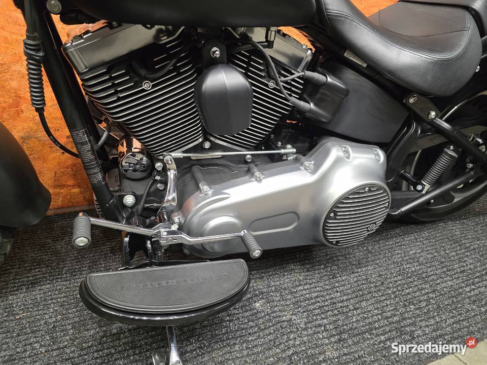 Harley Davidson Flstfb Fat Boy Special Black chopper Motoryzacja Zawadzkie