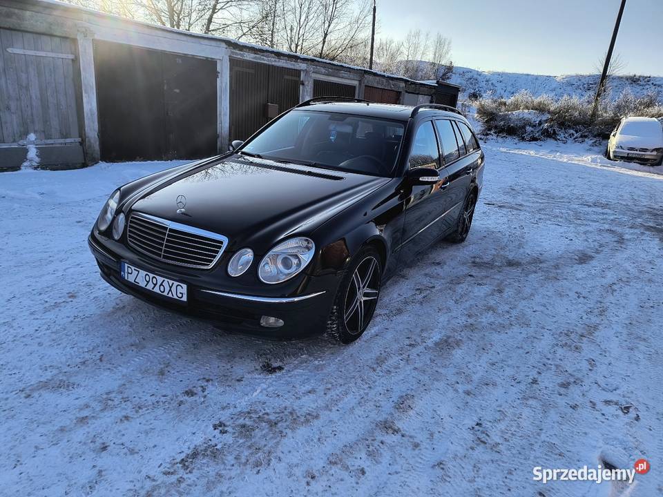 Mercedes Klasa E w211 27Cdi Avantgarde odtwarzacz DVD Grudziądz