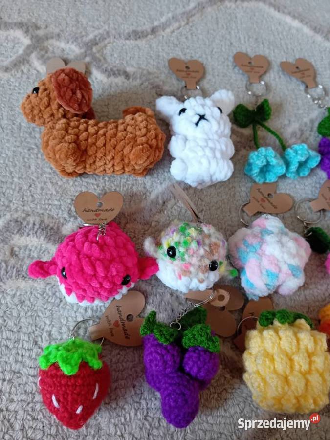 Breloczki na szydełku Handmade Sieradz