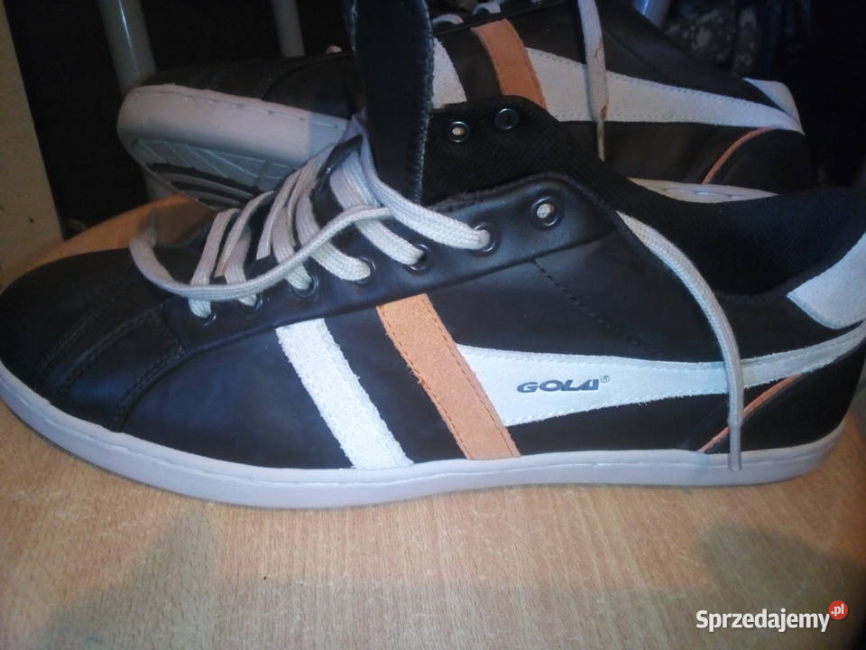 Buty retro vintage skórzane męskie GOLA 45 dolnośląskie Zebrzydowa