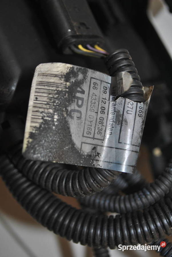 Wiązka silnika BMW E60 ME61 E63 E64 N52B25 Części samochodowe Poręba
