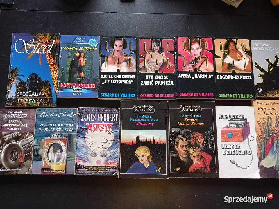 Książki różne mix zestaw Pozostałe