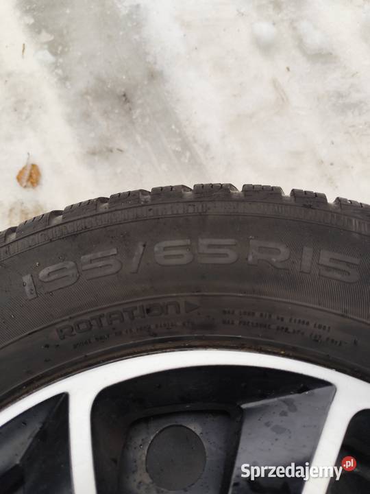 Koła komplet felgiopony zimowe 19565R15 Poznań