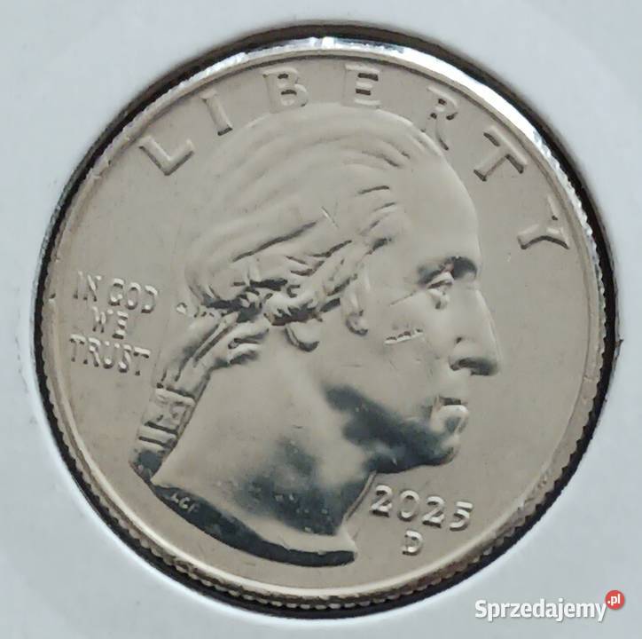 25 Cent USA 2025 r Stacey Park Milbern menD Numizmatyka Konin