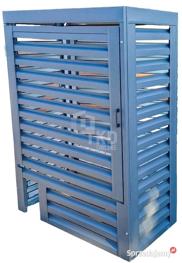 Osłona Pompy Ciepła 100x60x150 Antracyt Zabudowa