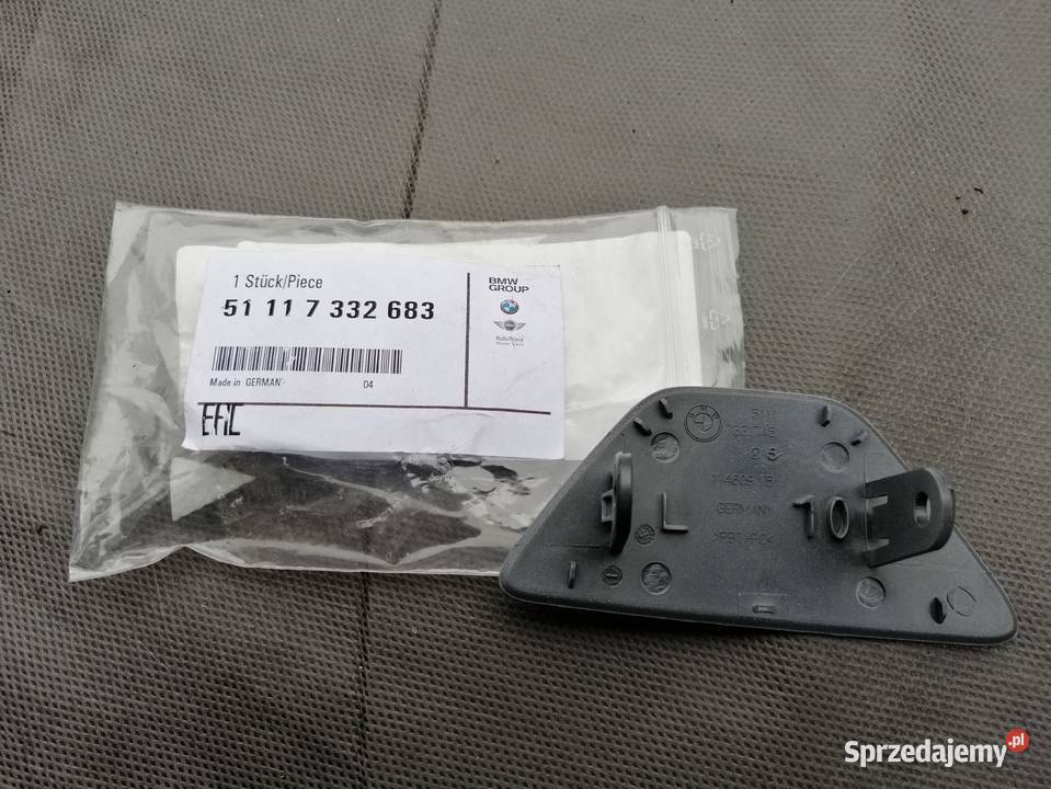 BMW F10 F11 zaślepka spryskiwacza lamp zderzak osobowe Jaworzno