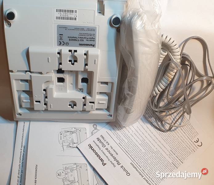 Nowy telefon stacjonarny Panasonic warmińsko-mazurskie Reszel