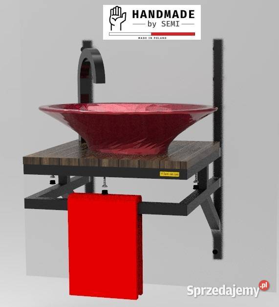 Konsola pod umywalkę Stelaż podtynkowy reling Jeżowe