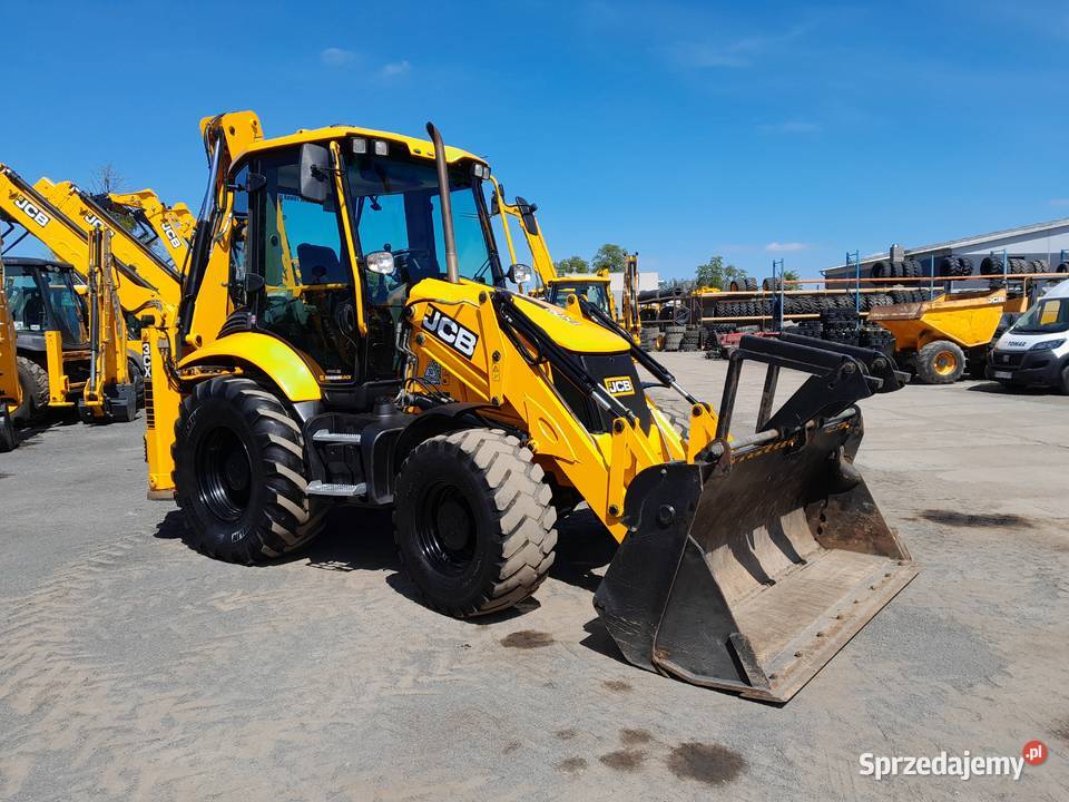 JCB 3CX 2021R KOPARKOŁADOWARKA CAT CASE HOLLAND Klimatyzacja wielkopolskie Krotoszyn