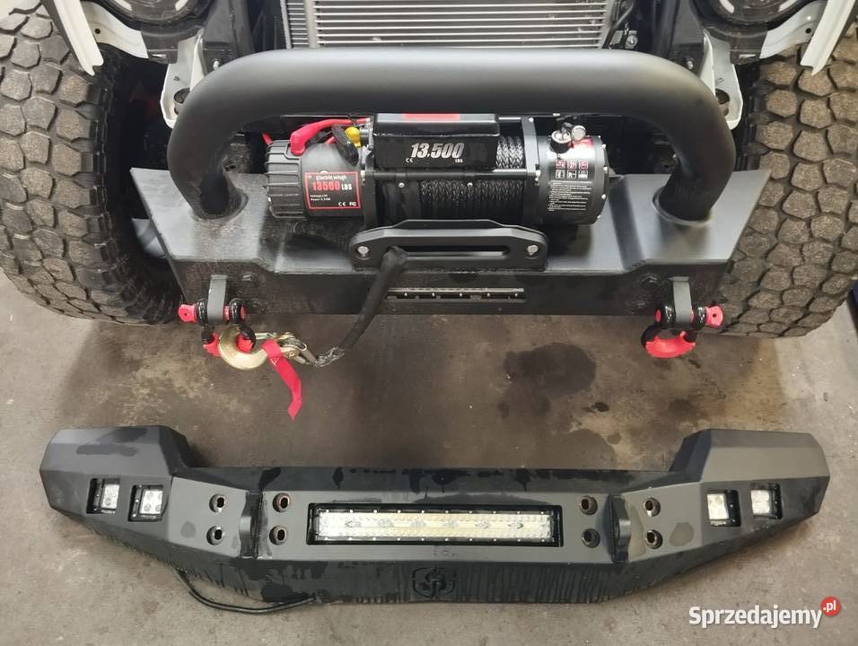 Zderzak przód Jeep Wrangler JK stalowy 4 mm pomorskie Mojusz