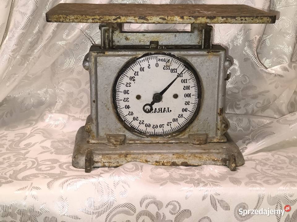 Stara waga łazienkowa JARASO 125 mechaniczna Chorzew sprzedam