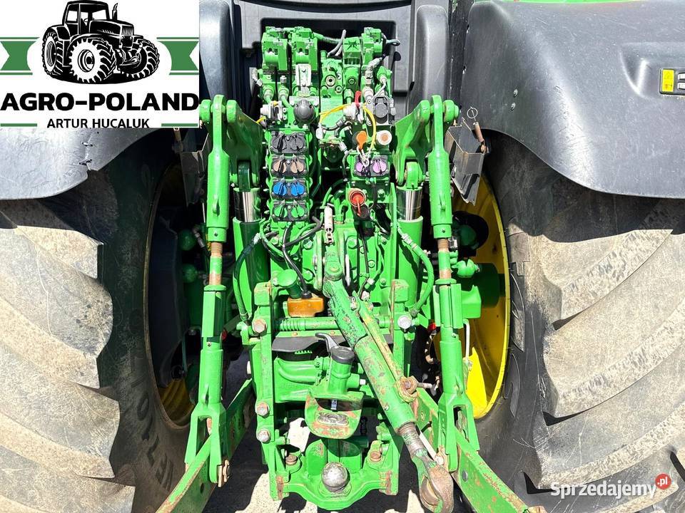 Ciągnik rolniczy John Deere 6215 R 2015 50 H GPS dolnośląskie Kudowa-Zdrój