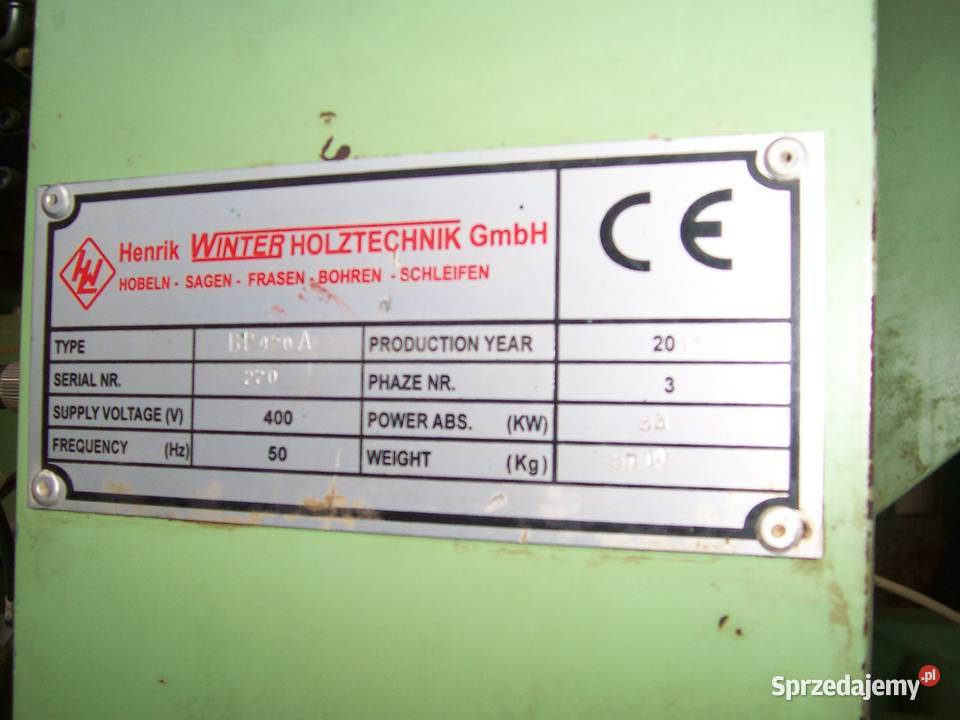 Brykieciarka WinterHolz BP 420A wydajność 400450