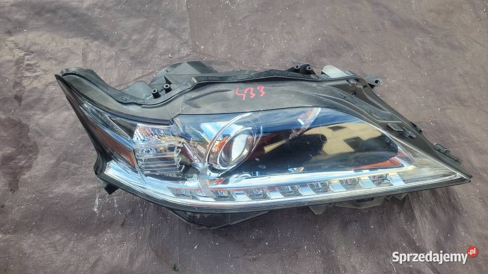 Lexus RX III 12 REFLEKTOR PRAWY LAMPA PRAWA osobowe Lampy przednie Ruda Śląska sprzedam