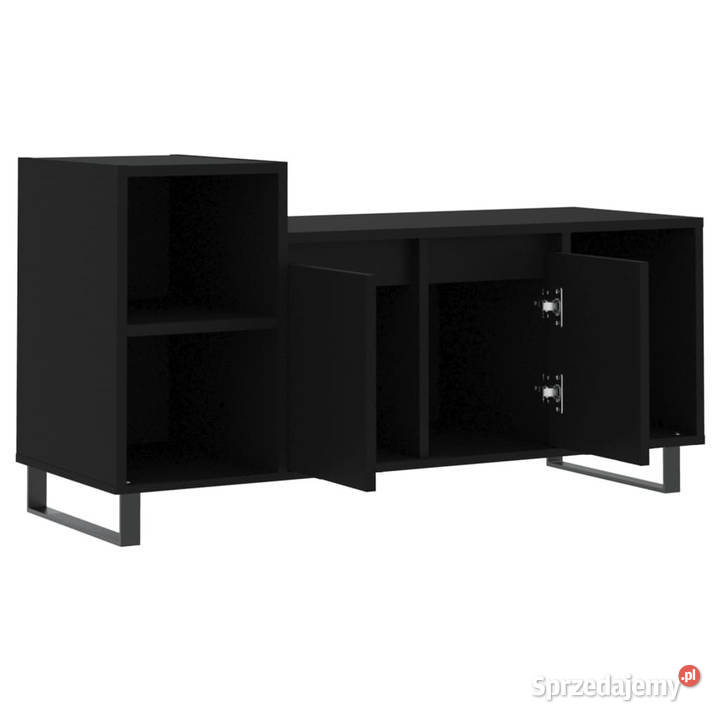 Szafka pod TV czarna 100x35x55 materiał mazowieckie Warszawa