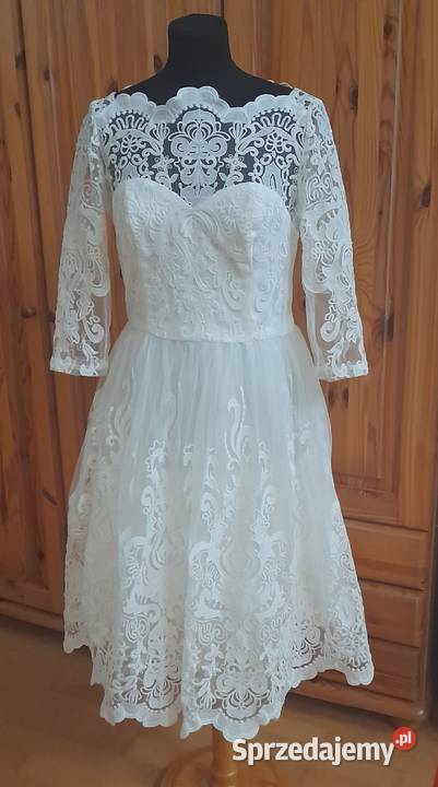 Sukienka slubna 38 Moda i Styl
