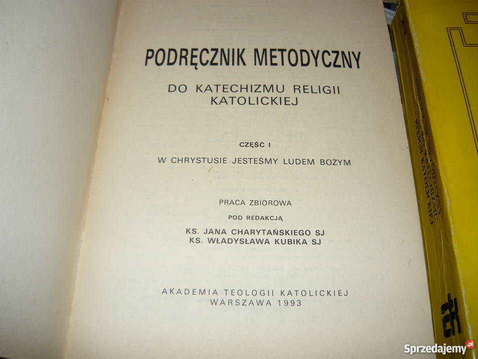 Podręcznik Metodyczny Do Katechizmu Religii małopolskie Nowy Sącz