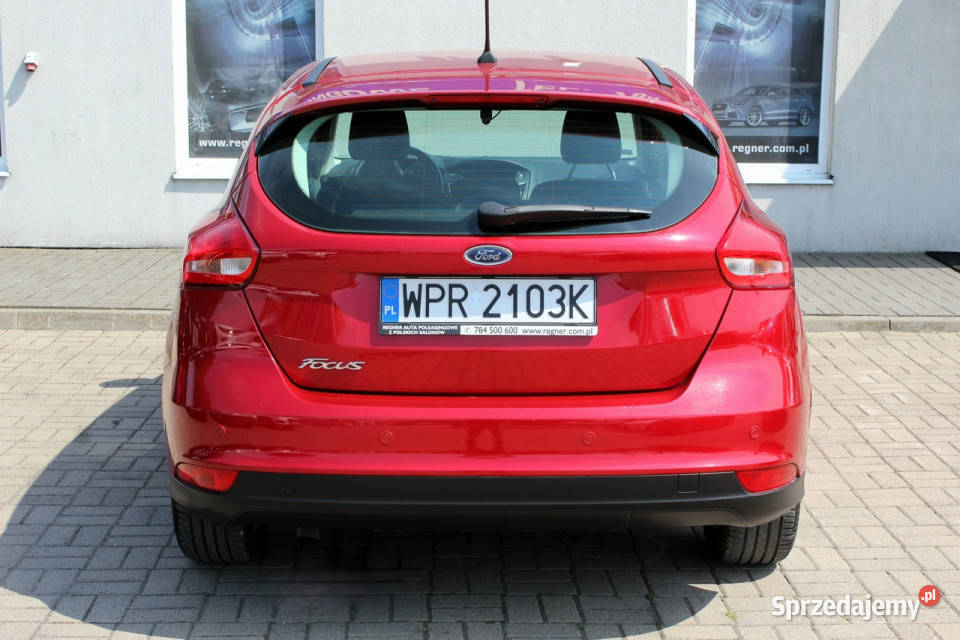Ford Focus 120 SalonPL LED Tempomat Kamera aluminiowe felgi Sokołów