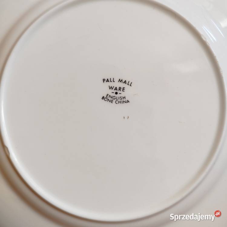 Angielska porcelana PanhardLevassor 1895 talerz Warszawa