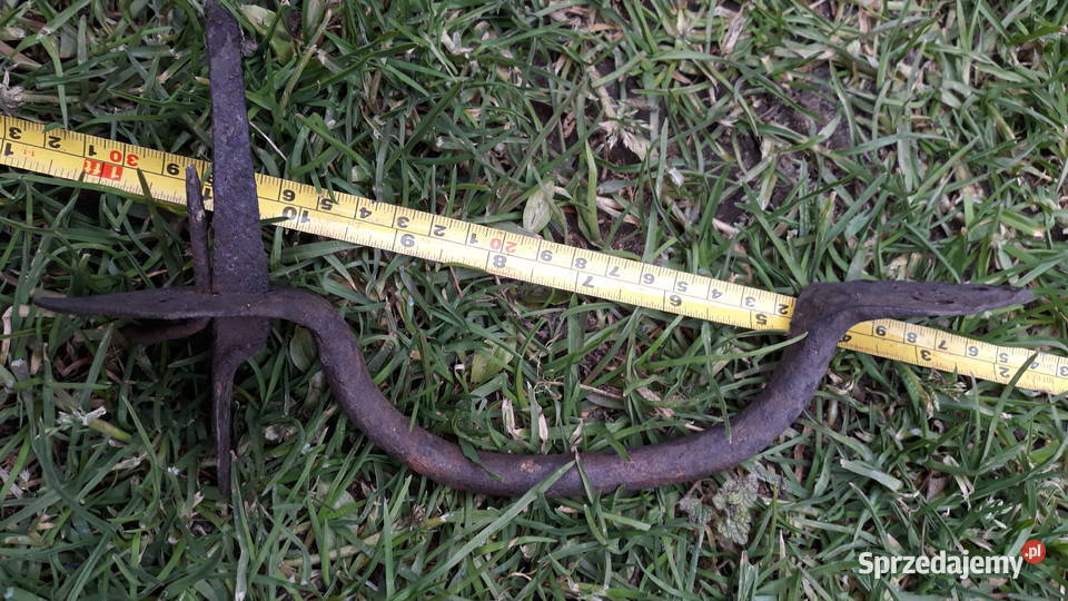 Przedwojenny duży uchwytzamknięcie do drzwi