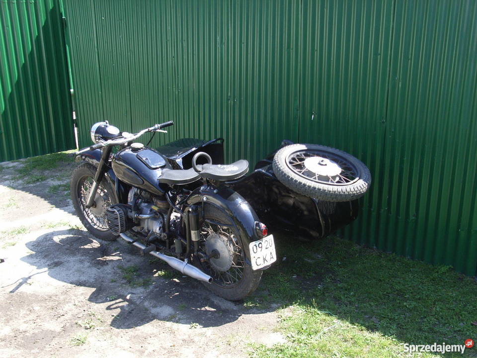 K750 ural dniepr emka M72 motocykl z wózkiem Tarnobrzeg
