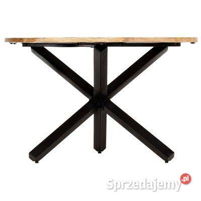 vidaXL Stół jadalniany okrągły 120 x 76 lite sprzedam