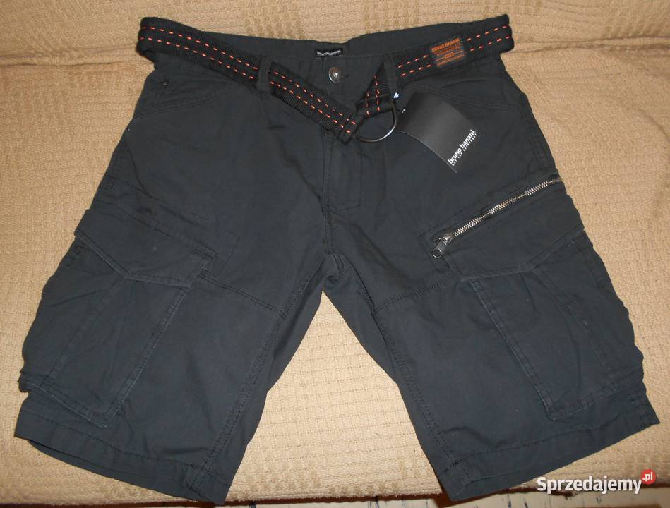 Spodenki męskie czarne BRUNO BANANI W33 sprzedam