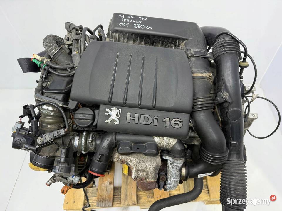 SILNIK 9HZ Citroen C2 C3 C4 Picasso Berlingo 16 Chełm