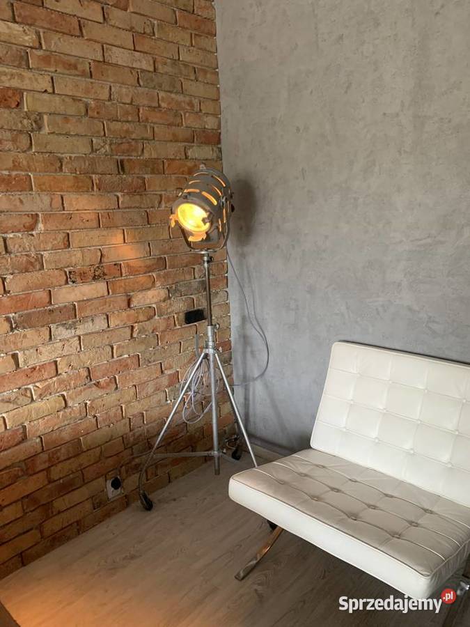 Lampa filmowa teatralna PRL loft Vintage 1963 r Poznań sprzedam