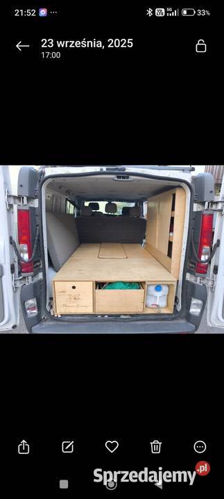 Zabudowa kempingowa Renault Trafic 122 Przedecz