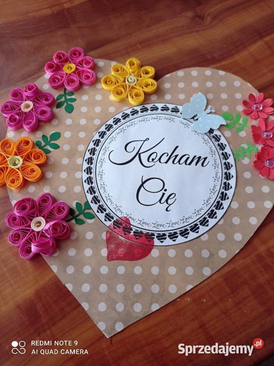 Sprzedam rękodzieło na dzień babci dziadka Walentynki