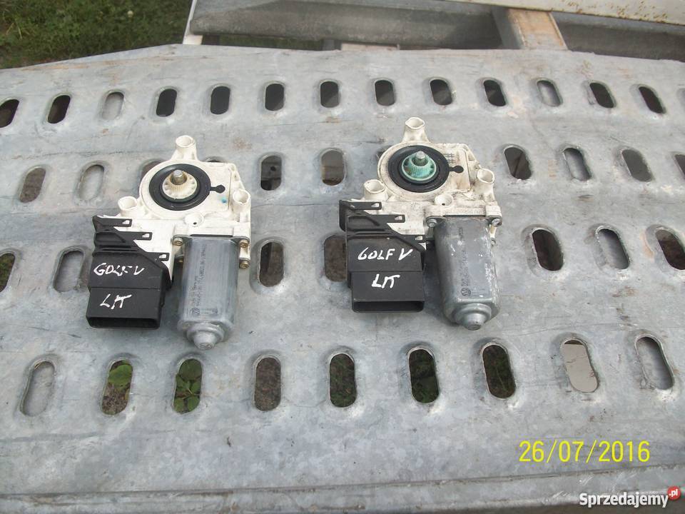 Silniczek silnik szyby lewy tył Vw Golf V 5 mechanizmy opuszczania szyb Czersk