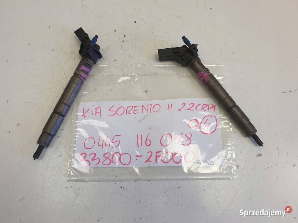 Kia Sorento II 22 CRDI WTRYSKIWACZ 0445116018 Części samochodowe Janów sprzedam