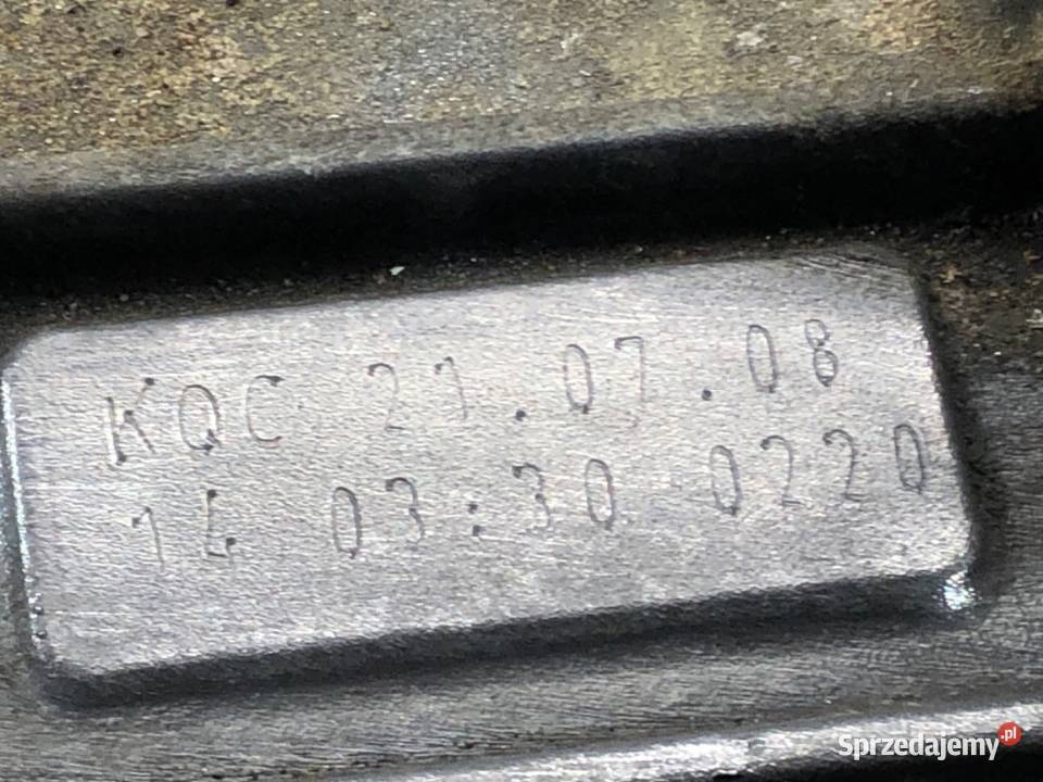 SKRZYNIA BIEGÓW VW PASSAT CC B6 KQC 20 140 0812