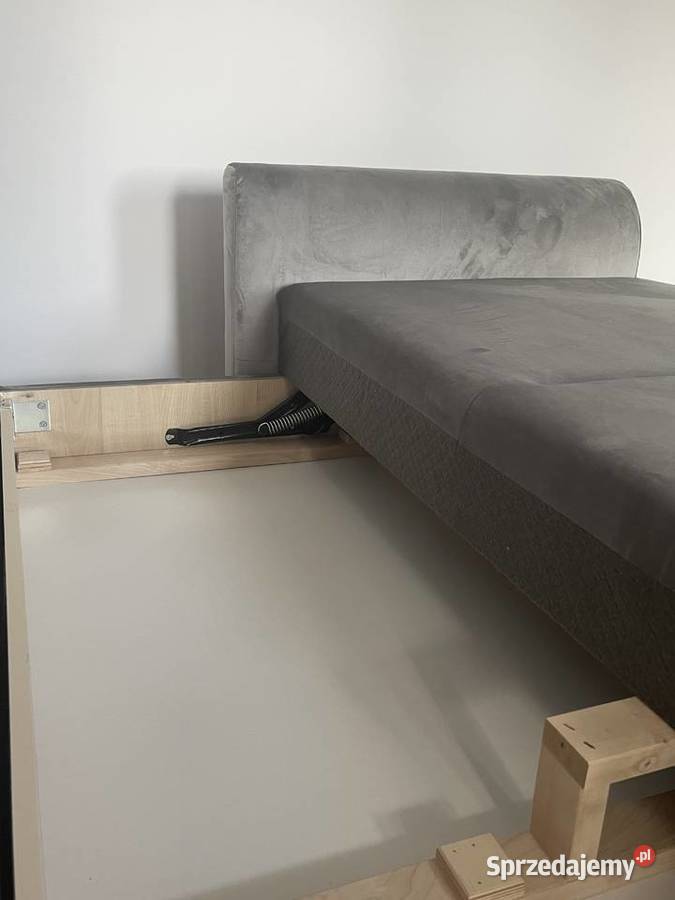 Sofa 3 osobowa rozkładana szary popielaty TULON Łódź