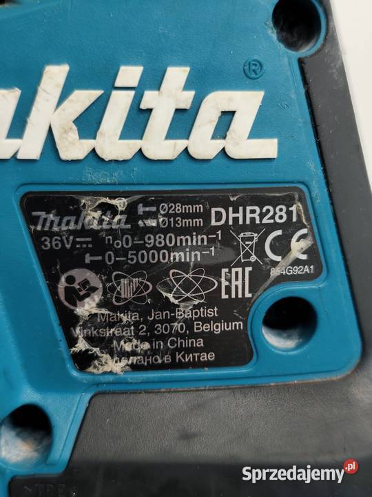 Akumulatorowa Młotowiertarka SDSPLUS Makita Poddębice