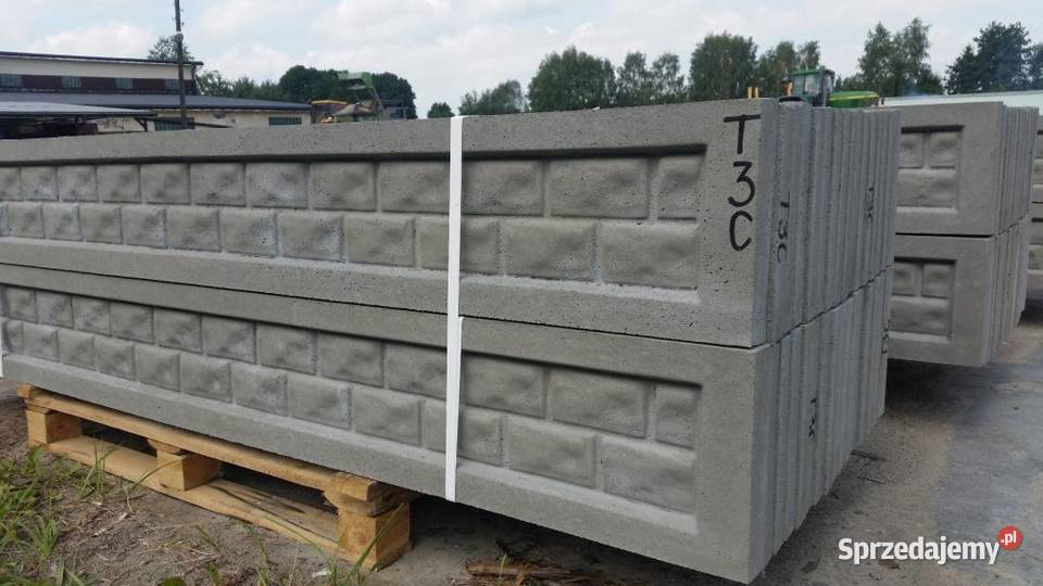 Podmurówka betonowa zbrojona w komplecie z Sochaczew