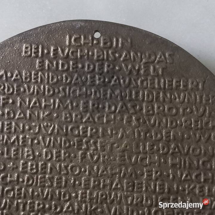 Relief plakieta Ostatnia wieczerza Toruń