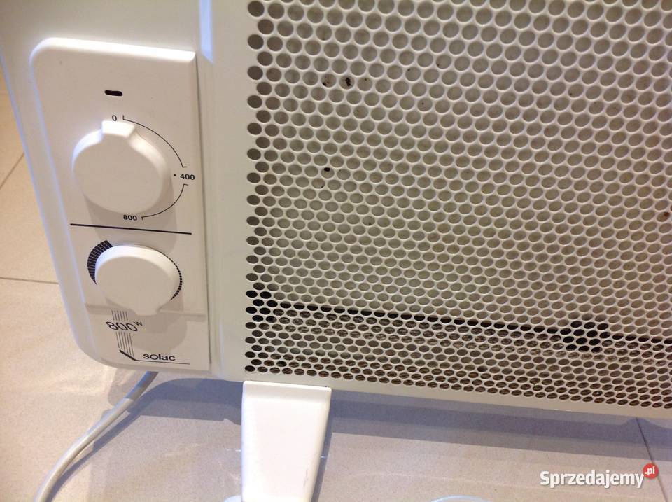 Biały Grzejnik Elektryczny Panelowy 800W Pozostałe Nowa Sól