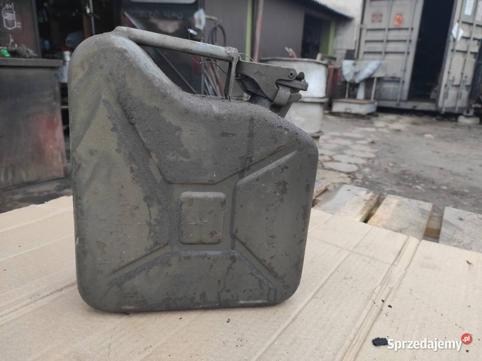 Kanister stalowy 5 litrów Ostrowiec Świętokrzyski